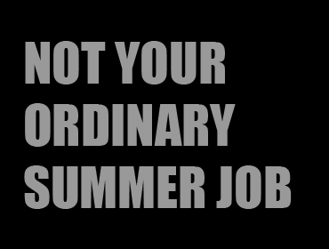 Not your ordinary summer job